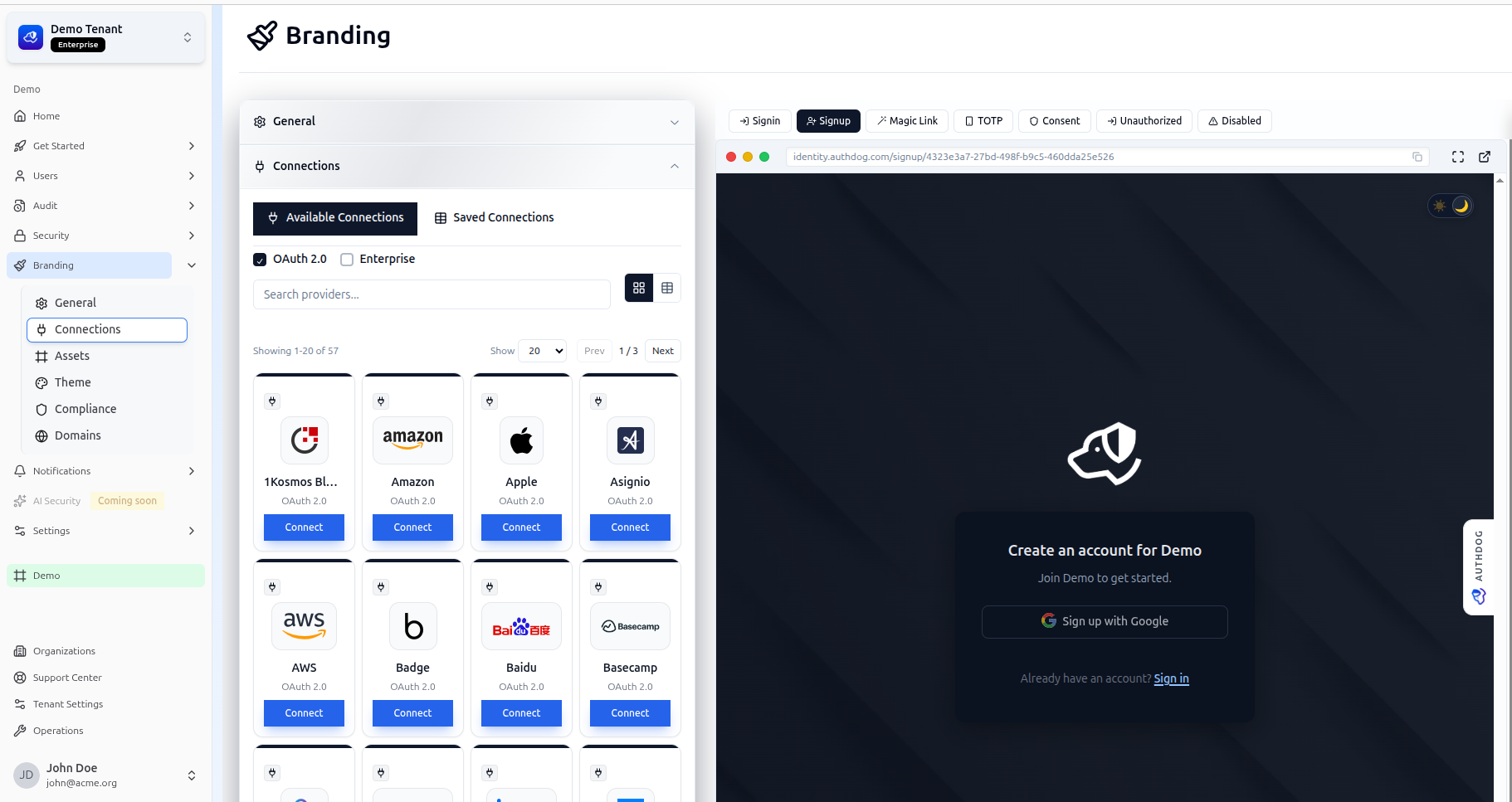 Brand your product with your own UI